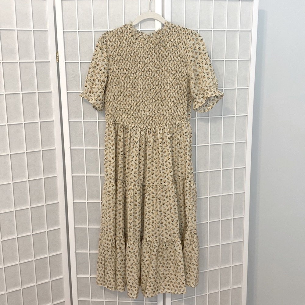 Hayden Smocked Maxi Dress
